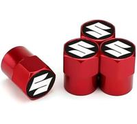 4 Pcs Alloy Car Tyre Valve Caps for Suzuki Across 2020, Anti Corrosion Premium Car Tire Accessories Upgrade Vehicle's Style Protection,E