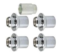 4 Pcs Alloy Wheel Hook Set Highlighting Code for Easy Installation Direct Current Various Automobiles OEM Standard Wheel Hook Nut Set