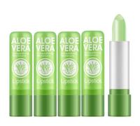 4 Pcs Aloe Vera Lipstick