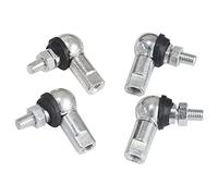 4 Pcs Angle Linkage Ball Joint Kit Gear Linkage Replacements L Shape Ball Joint Rod End Bearing Threaded Rod End Bearing Joint Bearing