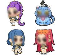 4 Pcs Anime Movie Themed Brooch Fantasy Butterfly Clasp Pin Personalized Decoration Accessory