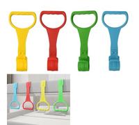 4 PCS Baby Cot Rings, Baby Pull Up Rings, Nursery Beds Training Hand Rings, Baby Crib Colourful Hanging Rings, Stand Up Rings for Playpen/Strollers, Walking Assistant to Help Babies Practice Standing
