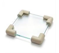 4 pcs Baby Furniture Corner Safety Bumper Security Table Desk Corner Edge U type Protector Guard Cushion Softener (Gray) by AISMI