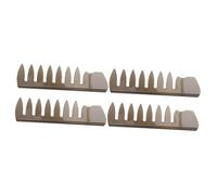 4 Pcs Back Comb Oil Comb Combs Hairbrush Styling Comb for Men Hairdressing Hair Brush Men Comb Brush Suits for Men Barber Comb Hair Styling Comb Hairstyling Comb Modeling Plastic