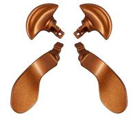 4 Pcs Back Paddles for PS5 Edge Controller,Metal Rear Paddles Trigger Buttons Replacement Grip Parts for PS5 DualSense Edge Wireless Controller(Gold)