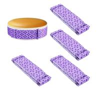4 Pcs Baking Cake Strips Bake Even Strip Adjustable 1.8x34 Inch Pan Dampen Super Absorbent Thick Cotton Cake Strips Prevents Crowning with Cleaner Edges for Kitchen Bakery Restaurant