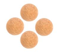4 Pcs Ball Cork Wine Stopper for Wine Bottles, Reusable Cork | Yellow Cork, Firm Reusable Design, Home or Restaurant Use, Recyclable Choice