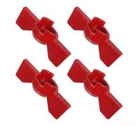 4 PCS Ball Valve Lever Handles 8x6mm Iron Garden Tap