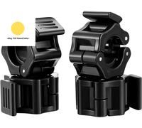 4 Pcs Barbell Clamps, 1 Inch Fast Release Barbell Collar Clips, Non-Slip Barbel