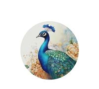 4 Pcs Beautiful Peacock and Floral Car Air Fresheners Hanging Air Freshener for Car Fresheners Funny Aromatherapy Tablets Hanging Fragrance Scented Cards for Car Office Closet