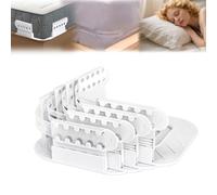 4 Pcs Bed Sheet Holder with Lock Strips-Adjustable Sheet Holders for Bedding, Bed Fitted Sheet Clips, Heavy Duty Bed Sheet Locks Corner Fasteners to Keep Sheets Firm & Tight for All Mattress Sizes