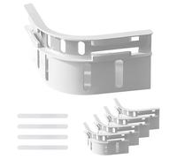 4 PCS Bed Sheet Holders with Lock Strips, Non-Slip Secure Grip, Easy Install, Universal Fit for All Mattress Sizes (Queen, King, Twin), Durable Lock Straps for Active Sleepers, Home & Hotel Use