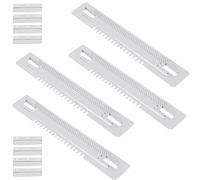4 Pcs Bee Hive Entrance Reducer, Galvanized Iron Beehive Mouse Guards Beehive Gate Beekeeping Tool for Hive Entrance Control and Pest Protection