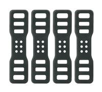 4 Pcs Bike Silicone Band, Cycling Bicycle Rubber Straps,Silicone Mount Band for Flashlights Cell Phones Speaker Lights Holder Bicycle Handlebar Bicycle Light Sets