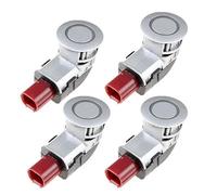 4 PCS Black Color Parking Aid Assist Sensor PDC For Odyssey 2005-2009 For CRV 2004-2013 39680-SHJ-A61 39680SHJA61 Car Reversing Radar Sensors(Silver)