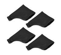 4 Pcs Black Planer Dust Bag, Adjustable Stand Dust Collector Bags with Zipper Lightweight Mitre Saw Dust Proof Mouse Sander Dust Bag for Aluminum Sawing Machine 255 Miter Saw Accessories