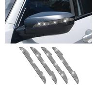 4 PCS Bling Rhinestone Car Door Handle Scratch Protector, Universal for All Cars, Vehicles, Side Rearview Mirror, Edge Guard, Exterior Accessories for Women Men (White)