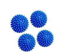 4 Pcs Blue Tumble Dryer Balls,Prevent Clothing from Getting Tangled;Reusable Soft Drying Balls for Tumble Dryer, Laundry Balls for Washing Machine, Rapid Dryer Ball, Washing Machine Balls