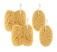 4 PCS Body Bath Sponge, Sponges Bath Large Soft Honeycomb Bath Sponges Shower Sponges for Women Men Exfoliating Body Sponge Dense Foam for Gentle & Deep Cleansing, Ultra-Soft for Sensitive Dry Skin
