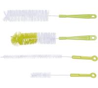 4 Pcs Bottle Cleaning Brush Set 4 Different Brushes for Cleaning Inside Tea Kettles Sports Water Bottles Coffee Jugs Juice Pitchers Espresso Machine Cleaning Products