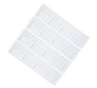 4 Pcs Box Silicone Mold Fixed Frame Rectangle Box Resin Fixing Pad Holder for Jewelry Casting Rectangle Silicone Mold Fixing Holder