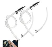 4 Pcs Brake Fluid Bleeder Kit, Motorcycle Brake Bleeding Kit, Brake Bleed Tube, Universal Hydraulic Brake Bleeder Tool with One Way Valve, Hose for Car, Motorbike, Motorcycle Maintenance and Repair