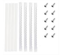 4 Pcs Bread Bow Knife Blades Stainless Steel Replacement Blade