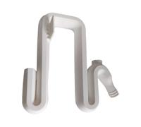 4 Pcs Bucket Edge Clip-On Overflow Pipe Automatic Drain and Fill Rainwater Transfer and Overflow Tool Easy Installation Auto Nominal Water Siphon Hose