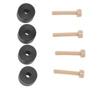 4 PCS Build 3D Printer Part, 3D Printer Leveling Column Heat Voron 2.4, High Temperature Resistant PEEK Bed, Upgrade Hotbed Solid Mount Accessories for Voron 2.4