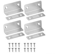 4 PCS Cabinet Door Magnets Catch,L Shape Magnets For Cupboard Doors,Magnetic Door Catches For Cupboards With Screws,Magnet For Cupboard Door Closer,Adhesive Cabinet Magnet For Kitchen Wardrobe Sliding
