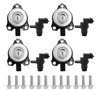 4 pcs Camshaft Position Sensor 2729050143 + 4 pcs Camshaft Adjuster Magnet 2720510077 Fit for Mercedes-Benz C230 C250 C280 C300 C350 CLK350 CLK550 CLS550 E280 E300 E350 E550 G550 GL450 GL550 GLK350