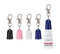 4 PCS Cap Designed for Aquaphor 0.35 oz Lip Balm,Portable Holder Cap fit For Aquaphor Lip Repair Tubes,Colorful (Colorful)