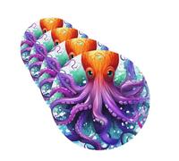 4 Pcs Car Air Fresheners Decorative Car Air Freshener Card Long Lasting Hanging Fragrance Scented Colorful Octopus Car Aromatherapy Tablets Rearview Mirror Pendant for Men Women