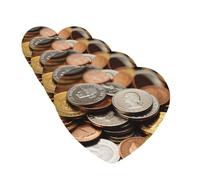 4 Pcs Car Air Fresheners Decorative Car Air Freshener Card Long Lasting Hanging Fragrance Scented Currency Coin Car Aromatherapy Tablets Rearview Mirror Pendant for Men Women