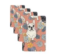 4 Pcs Car Air Fresheners Decorative Car Air Freshener Card Long Lasting Hanging Fragrance Scented French Bulldog Print Car Aromatherapy Tablets Rearview Mirror Pendant for Men Women
