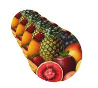 4 Pcs Car Air Fresheners Decorative Car Air Freshener Card Long Lasting Hanging Fragrance Scented Fresh Juicy Fruits Car Aromatherapy Tablets Rearview Mirror Pendant for Men Women