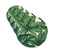 4 Pcs Car Air Fresheners Decorative Car Air Freshener Card Long Lasting Hanging Fragrance Scented Green Foliage Botanical Car Aromatherapy Tablets Rearview Mirror Pendant for Men Women