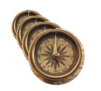 4 Pcs Car Air Fresheners Decorative Car Air Freshener Card Long Lasting Hanging Fragrance Scented Law of the Compass Navigation Car Aromatherapy Tablets Rearview Mirror Pendant for Men Women