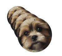 4 Pcs Car Air Fresheners Decorative Car Air Freshener Card Long Lasting Hanging Fragrance Scented Little Dog Car Aromatherapy Tablets Rearview Mirror Pendant for Men Women