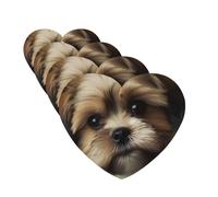 4 Pcs Car Air Fresheners Decorative Car Air Freshener Card Long Lasting Hanging Fragrance Scented Little Dog Car Aromatherapy Tablets Rearview Mirror Pendant for Men Women