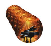 4 Pcs Car Air Fresheners Decorative Car Air Freshener Card Long Lasting Hanging Fragrance Scented Musical Theatre Car Aromatherapy Tablets Rearview Mirror Pendant for Men Women