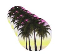 4 Pcs Car Air Fresheners,Funny Hanging Car Air Fresheners Round Shape Cute Long Lasting Scented Mirror Hanging Decoration Ornaments Gift Interior Decor Accessories For Men Women