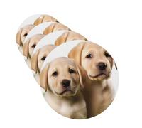 4 Pcs Car Air Fresheners,Funny Hanging Car Air Fresheners Round Shape Cute Long Lasting Scented Mirror Hanging Decoration Ornaments Gift Interior Decor Accessories For Men Women
