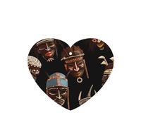 4 Pcs Car Air Fresheners Hanging Air Freshener Fragrance Scented Cards Tablets African Ritual Ethnic Tribal Car Freshener Interior Mirror Pendant for Women Men