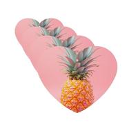 4 Pcs Car Air Fresheners Hanging Fragrance Scented Cards for SUV A Pineapple Car Aromatherapy Tablets Auto Interior Mirror Pendant for Bedroom Wardrobe Shoe Cabinet