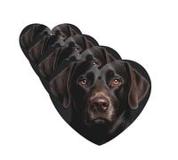 4 Pcs Car Air Fresheners Hanging Fragrance Scented Cards for SUV Black Lab Dog Car Aromatherapy Tablets Auto Interior Mirror Pendant for Bedroom Wardrobe Shoe Cabinet