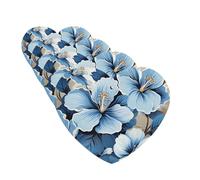 4 Pcs Car Air Fresheners Hanging Fragrance Scented Cards for SUV Blue hibiscus flower Car Aromatherapy Tablets Auto Interior Mirror Pendant for Bedroom Wardrobe Shoe Cabinet