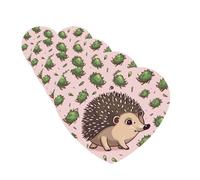 4 Pcs Car Air Fresheners Hanging Fragrance Scented Cards for SUV Cartoon hedgehog Car Aromatherapy Tablets Auto Interior Mirror Pendant for Bedroom Wardrobe Shoe Cabinet