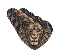 4 Pcs Car Air Fresheners Hanging Fragrance Scented Cards for SUV Cartoon Lion Car Aromatherapy Tablets Auto Interior Mirror Pendant for Bedroom Wardrobe Shoe Cabinet