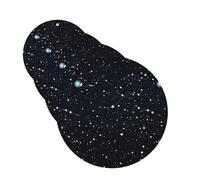 4 Pcs Car Air Fresheners Hanging Fragrance Scented Cards for SUV Constellations and stars pattern Car Aromatherapy Tablets Auto Interior Mirror Pendant for Bedroom Wardrobe Shoe Cabinet